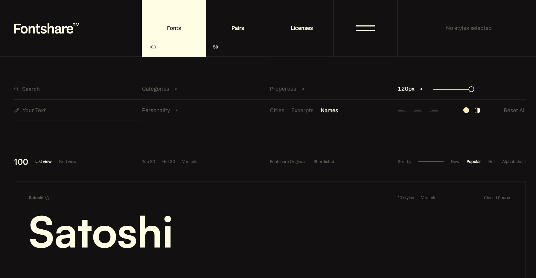 free, high-quality fonts for any project.
