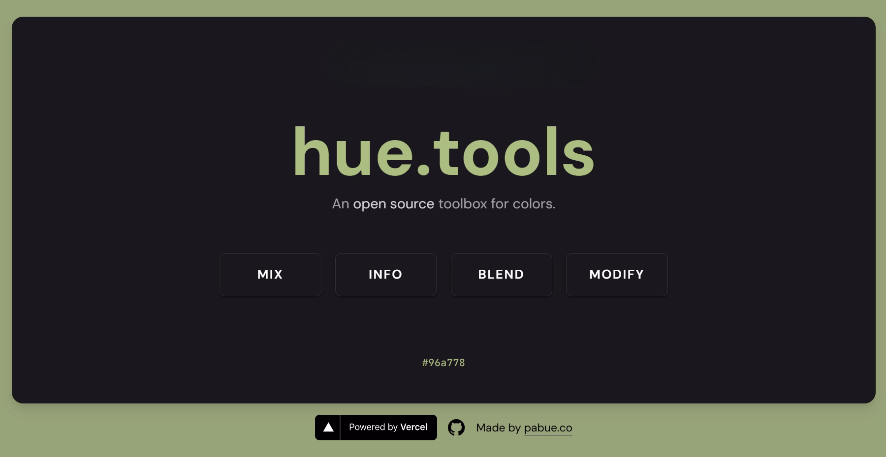 toolset for exploring color harmonies and conversions