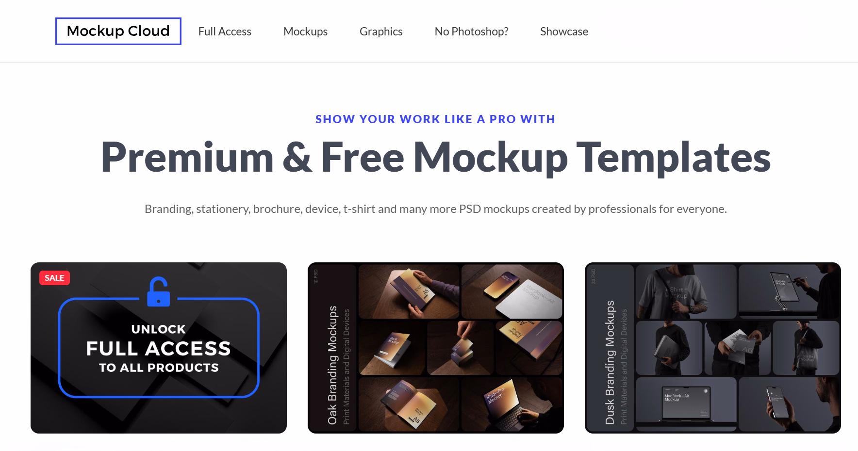 psd mockups for branding and presentations.
